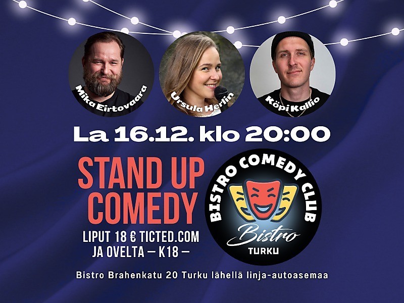 Bistro stand up comedy 16 12 ticted